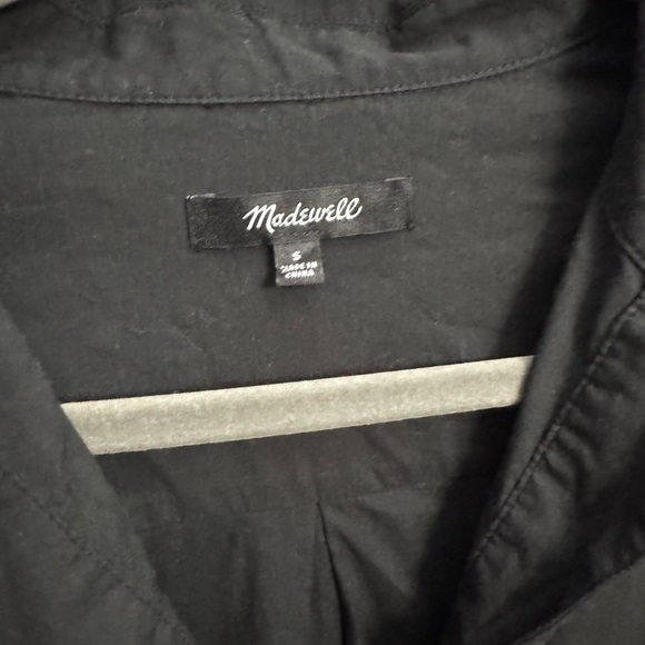 Madewell Black‎ Shirt Dress - Picture 3 of 3